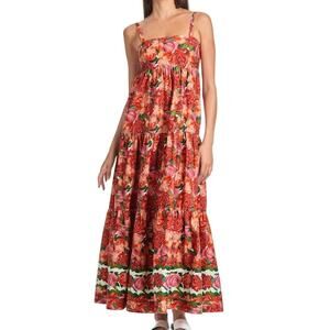 Sachin + Babi Pink Floral Giorno Maxi Dress Size XS